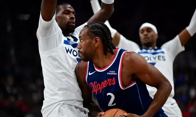 伦纳德45分神迹助快船大胜森林狼 攻防两端统治