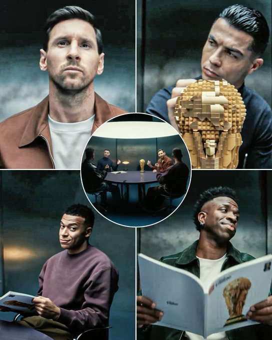 乐高积木重现足坛传奇球星