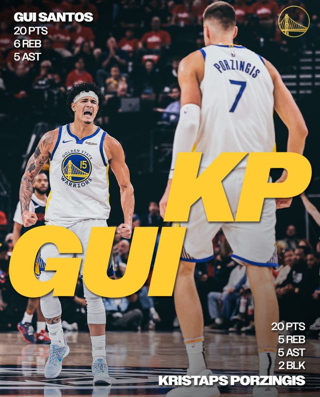 勇士末节四人合力逆转快船 桑托斯20分成关键先