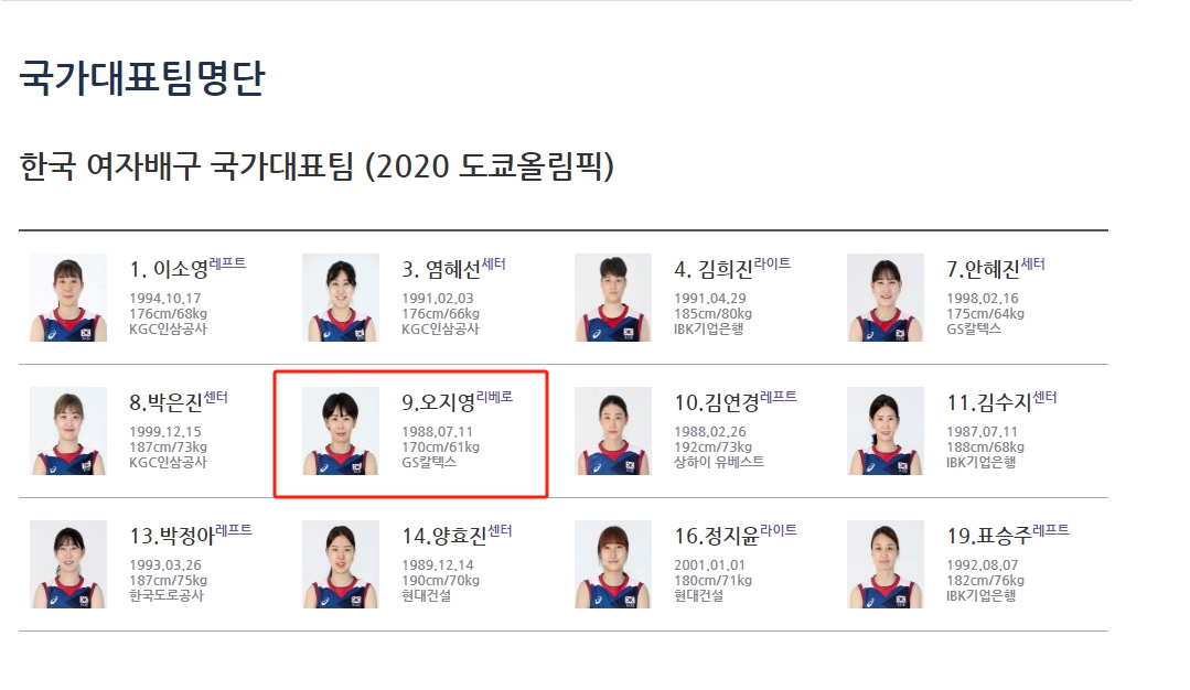 韩国排球选手吴智英因侵犯人权被禁赛一年